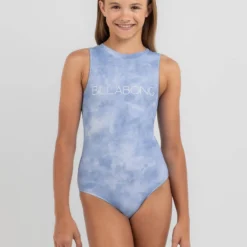 Billabong Girls' Wave Wash Dancer One Piece Swimsuit -Cheap Kiddo Cloth Store 20346728 01 RT XL