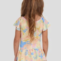 Billabong Toddlers' Sunflower One Piece Swimsuit -Cheap Kiddo Cloth Store 20346745 01 LT XL