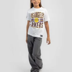 NBA Girls' Oakville Vintage T-Shirt 7 NBA Girls' Oakville Vintage T-Shirt -Cheap Kiddo Cloth Store 20347608 01 BK XL