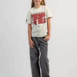 NBA Girls' Ashley Vintage T-Shirt -Cheap Kiddo Cloth Store 20347616 01 LT XL