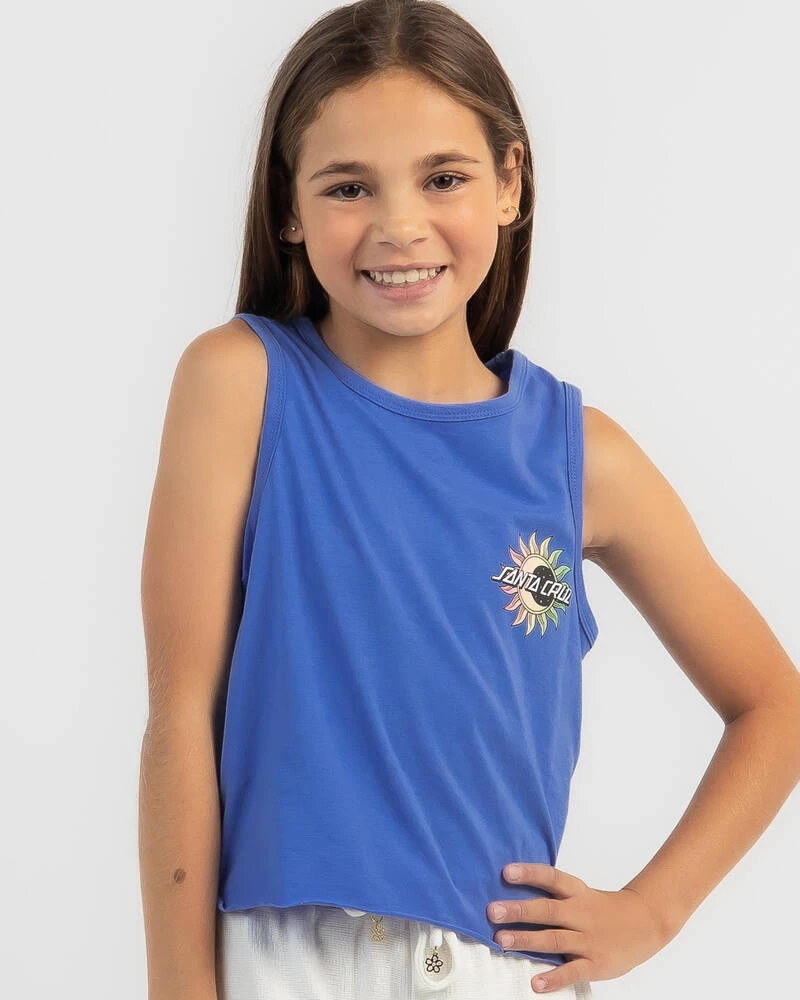 Santa Cruz Girls' Crescent Dot Tank Top 5 Santa Cruz Girls' Crescent Dot Tank Top - Image 3