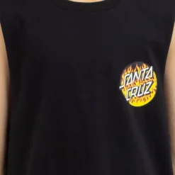 Santa Cruz Boys' Blaze Dot Muscle Tank -Cheap Kiddo Cloth Store 20347842 02 RT XL