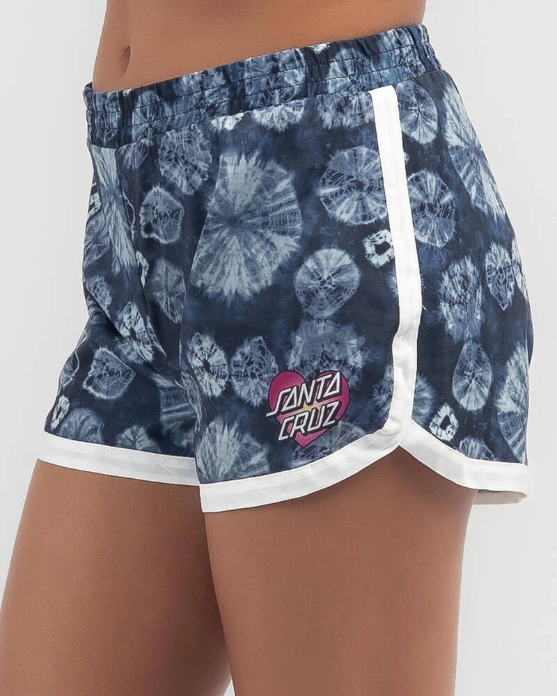 Santa Cruz Girls' Gradient Heart Dot Board Shorts 6 Santa Cruz Girls' Gradient Heart Dot Board Shorts - Image 4