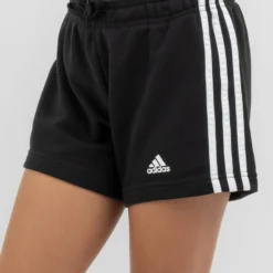 ADIDAS Girls' Essential 3 Stripes Shorts -Cheap Kiddo Cloth Store 20348356 01 RT XL