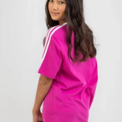 ADIDAS Girls' Essential 3 Stripe BF T-Shirt -Cheap Kiddo Cloth Store 20349249 01 LT XL