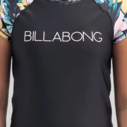 Billabong Girls' Mermaid Feels Short Sleeve Rash Vest -Cheap Kiddo Cloth Store 20349477 01 RT XL