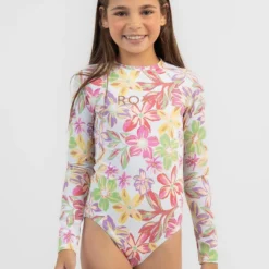 Roxy Girls' Tropical Time Long Sleeve Surfsuit