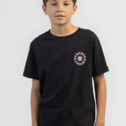 DC SHOES Boys' Connect Short Sleeve Shirt -Cheap Kiddo Cloth Store 20349656 01 LT XL
