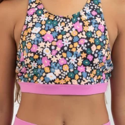 Roxy Girls' Active Joy Bralette Bikini Top -Cheap Kiddo Cloth Store 20349697 01 RT XL