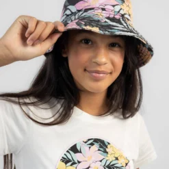 Billabong Mermaid Feels Kids' Bucket Hat 8 Billabong Mermaid Feels Kids' Bucket Hat -Cheap Kiddo Cloth Store 20350082 01 BK XL
