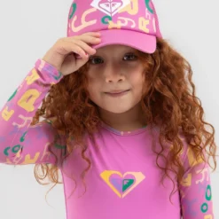 Roxy Toddlers' Sweet Emotion Trucker Cap -Cheap Kiddo Cloth Store 20350135 02 BK XL
