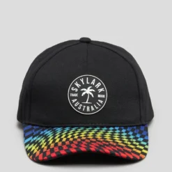 Boys' Check Side Snapback Cap
