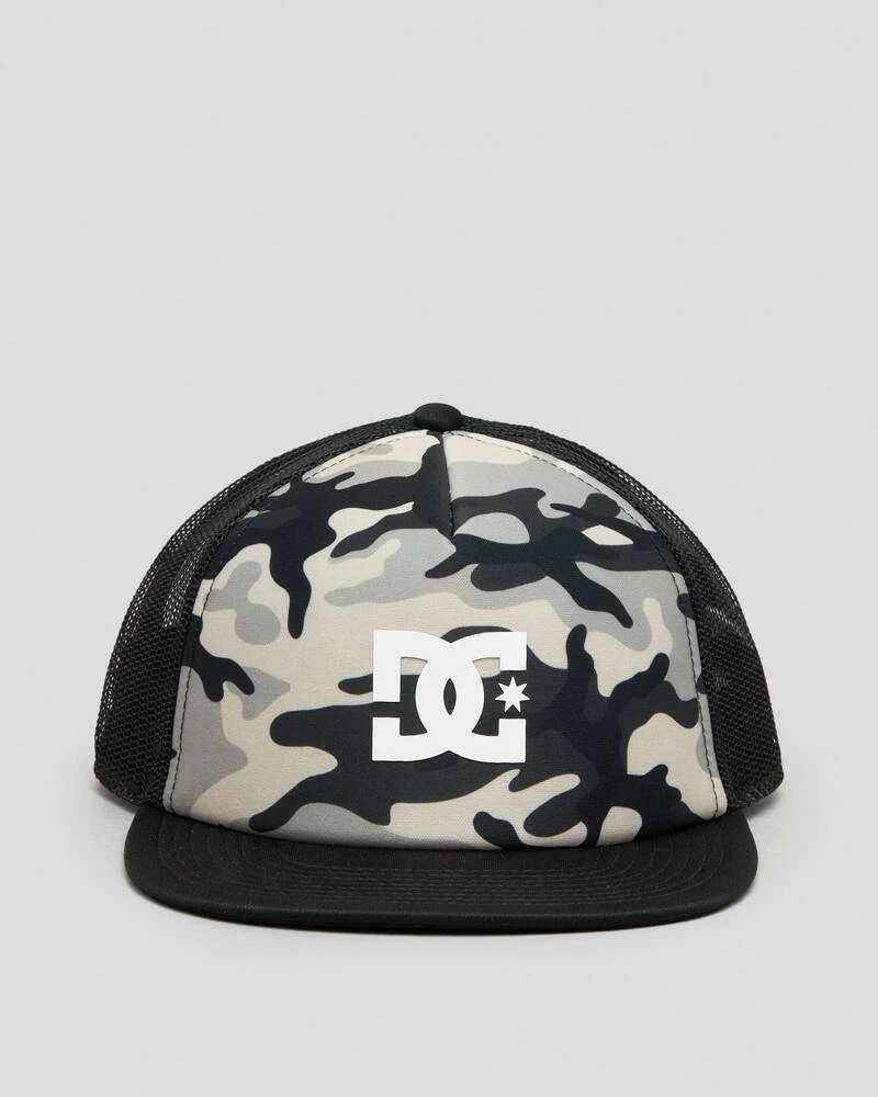 DC SHOES Boys' Gas Station Trucker Cap 3 DC SHOES Boys' Gas Station Trucker Cap
