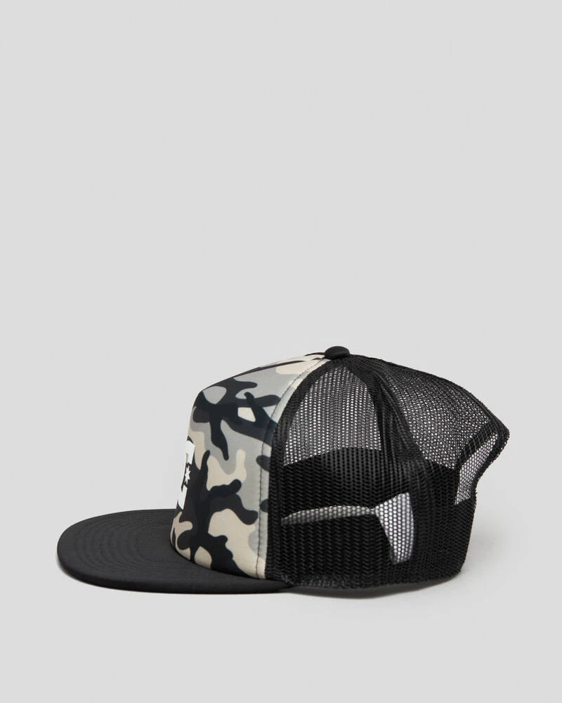 DC SHOES Boys' Gas Station Trucker Cap 5 DC SHOES Boys' Gas Station Trucker Cap - Image 3