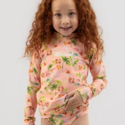 Rip Curl Toddlers' Vacation Club UV Long Sleeve Rash Vest Set