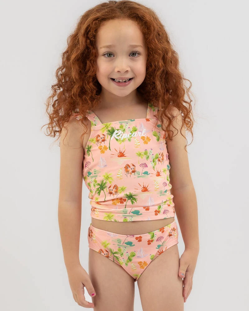 Rip Curl Toddlers' Vacation Club Tankini Set 3 Rip Curl Toddlers' Vacation Club Tankini Set