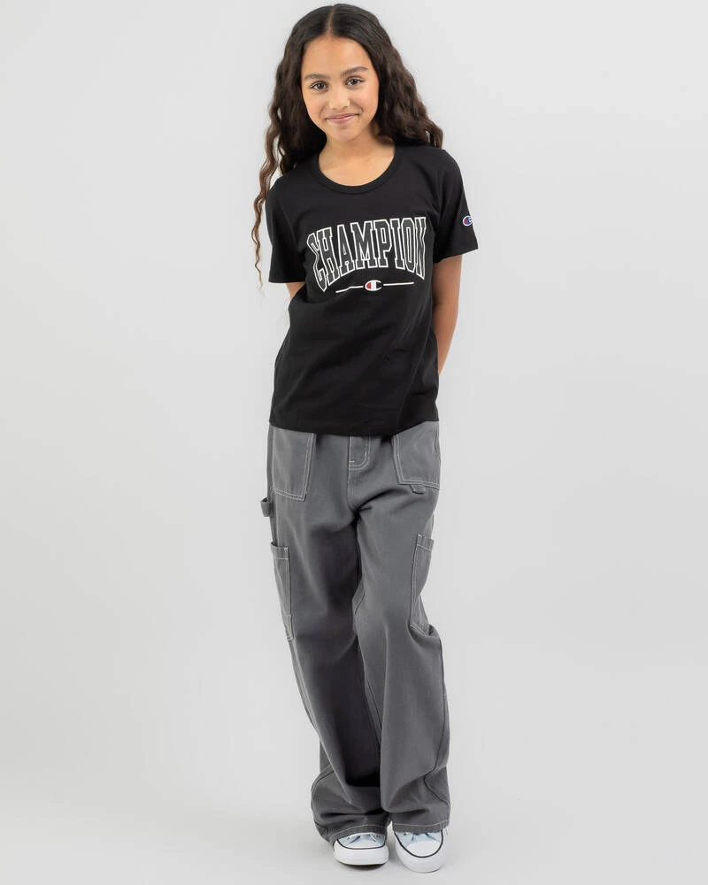 Champion Girls' Sporty T-Shirt 4 Champion Girls' Sporty T-Shirt - Image 2