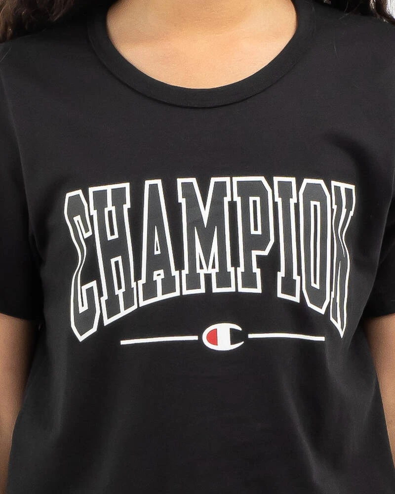 Champion Girls' Sporty T-Shirt 6 Champion Girls' Sporty T-Shirt - Image 4