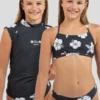 Rip Curl Girls' Desert Wave Rash Vest Set 2 Rip Curl Girls' Desert Wave Rash Vest Set -Cheap Kiddo Cloth Store 20350840 01 FT XL
