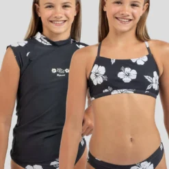 Rip Curl Girls' Desert Wave Rash Vest Set