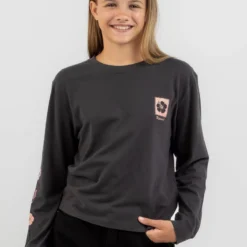 Rip Curl Girls' Desert Waves Long Sleeve T-Shirt