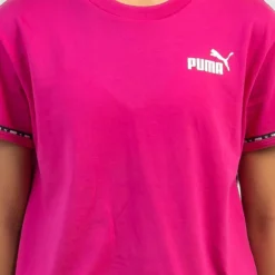Puma Girls' Power Tape T-Shirt -Cheap Kiddo Cloth Store 20351435 01 RT XL