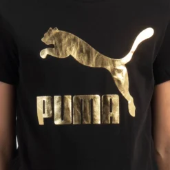 Puma Girls' Classics Logo T-Shirt -Cheap Kiddo Cloth Store 20351436 02 RT XL