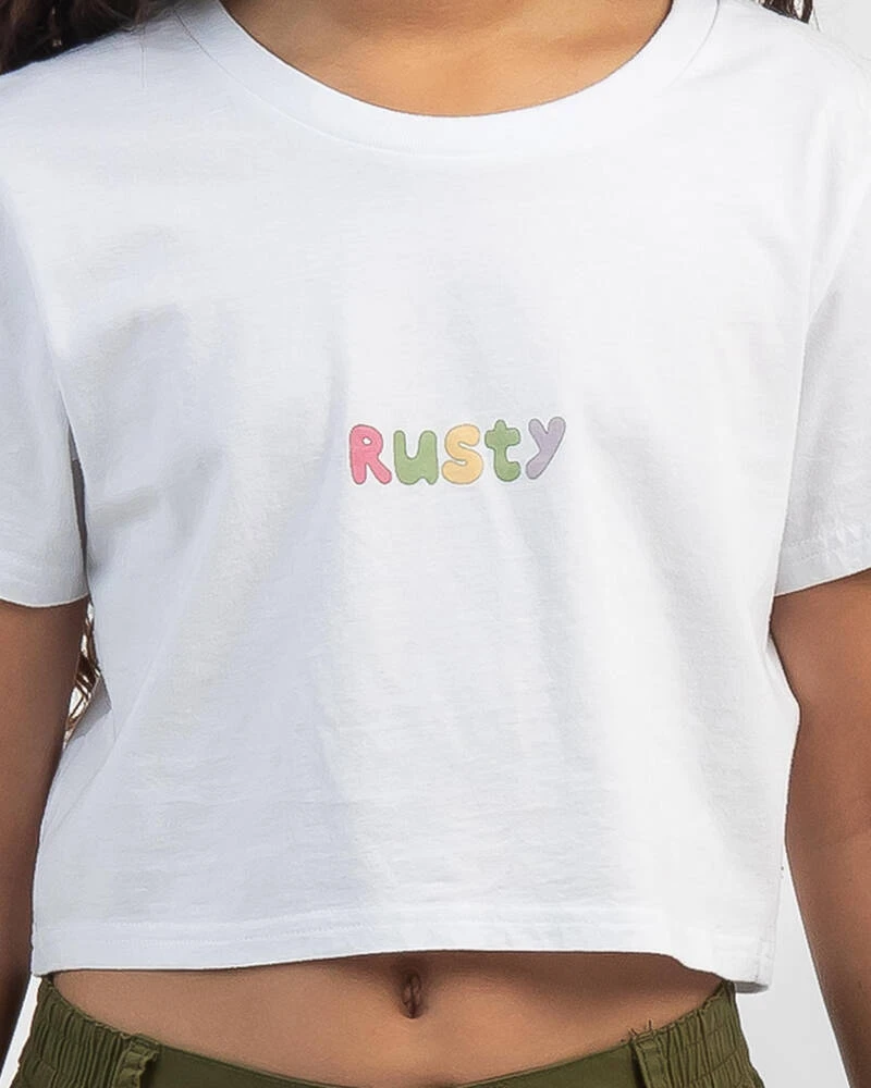 Rusty Girls' Poppy Baby Tee 6 Rusty Girls' Poppy Baby Tee - Image 4