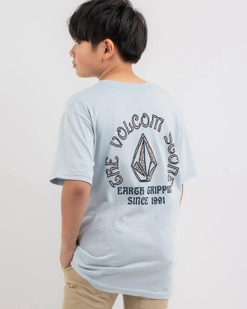 Volcom Boys' Stone Trippin T-Shirt 3 Volcom Boys' Stone Trippin T-Shirt