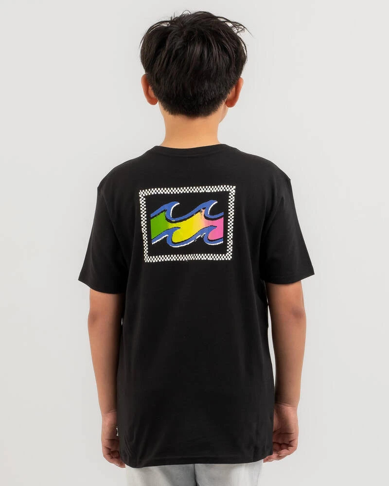 Billabong Boys' Crayon Wave T-Shirt 5 Billabong Boys' Crayon Wave T-Shirt - Image 3