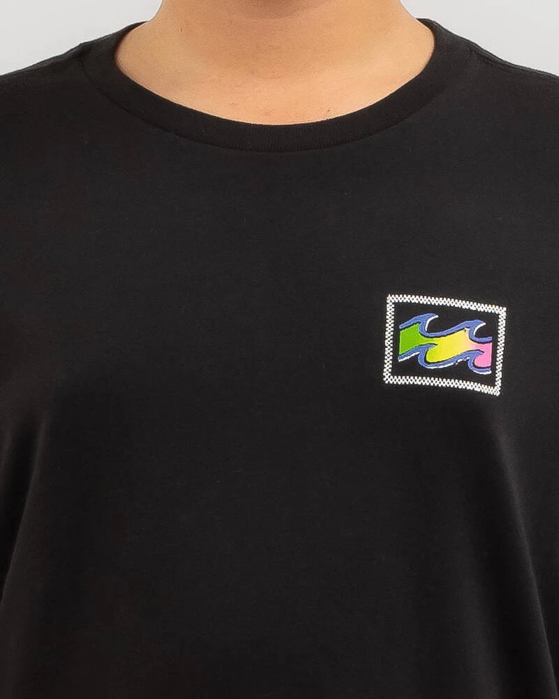 Billabong Boys' Crayon Wave T-Shirt 6 Billabong Boys' Crayon Wave T-Shirt - Image 4