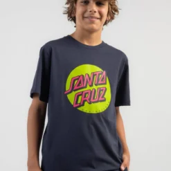Santa Cruz Boys' Other Dot Front T-Shirt