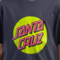 Santa Cruz Boys' Other Dot Front T-Shirt -Cheap Kiddo Cloth Store 20354130 01 RT XL