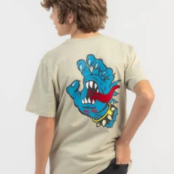 Santa Cruz Boys' Meek OG Slasher Hand T-Shirt