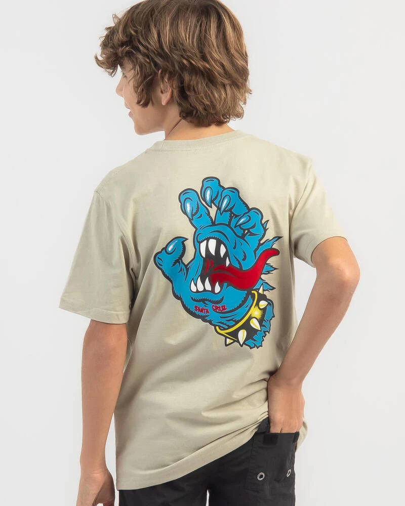 Santa Cruz Boys' Meek OG Slasher Hand T-Shirt 3 Santa Cruz Boys' Meek OG Slasher Hand T-Shirt