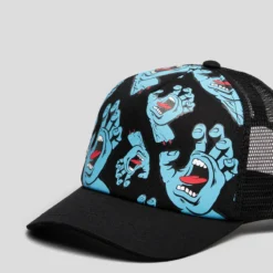 Santa Cruz Screaming Hand All Over Trucker Cap -Cheap Kiddo Cloth Store 20354177 01 TP XL