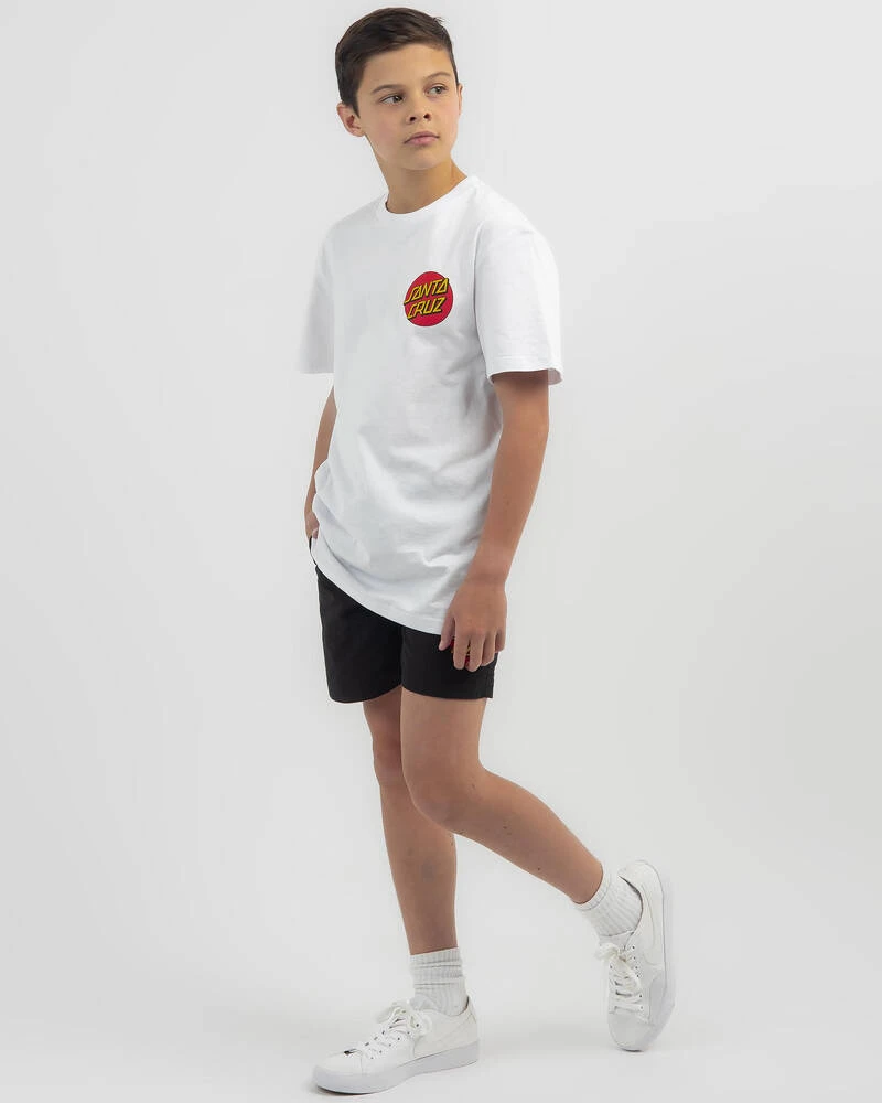 Santa Cruz Boys' Classic Dot Chest T-Shirt 4 Santa Cruz Boys' Classic Dot Chest T-Shirt - Image 2