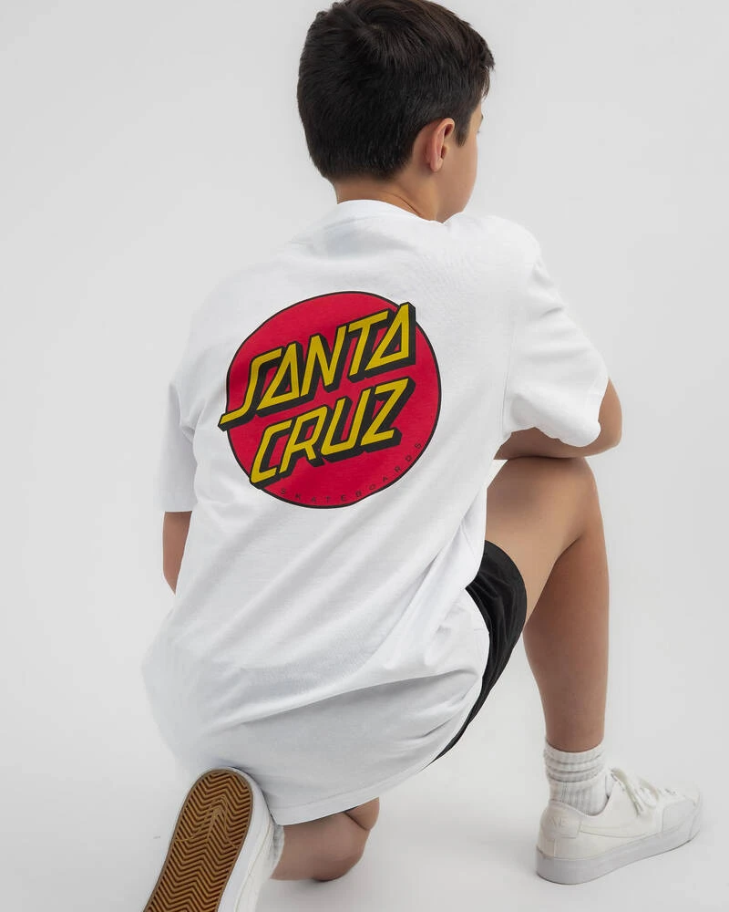 Santa Cruz Boys' Classic Dot Chest T-Shirt 3 Santa Cruz Boys' Classic Dot Chest T-Shirt