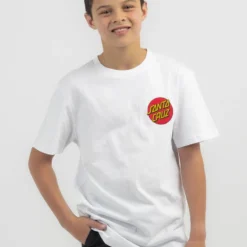 Santa Cruz Boys' Classic Dot Chest T-Shirt 8 Santa Cruz Boys' Classic Dot Chest T-Shirt -Cheap Kiddo Cloth Store 20354218 01 LT XL