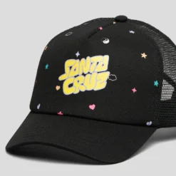 Santa Cruz Girls' Bubble Stack Trucker Cap -Cheap Kiddo Cloth Store 20354649 02 TP XL