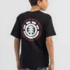 Element Boys' Seal BB SP Youth T-Shirt -Cheap Kiddo Cloth Store 20354678 01 FT XL