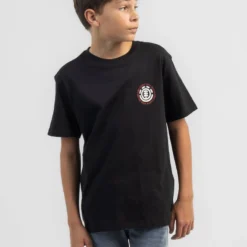Element Boys' Seal BB SP Youth T-Shirt -Cheap Kiddo Cloth Store 20354678 01 LT XL
