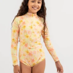 Rip Curl Girls' Summer Rain Long Sleeve Surfsuit