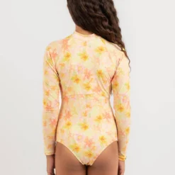 Rip Curl Girls' Summer Rain Long Sleeve Surfsuit 9 Rip Curl Girls' Summer Rain Long Sleeve Surfsuit -Cheap Kiddo Cloth Store 20354764 01 LT XL
