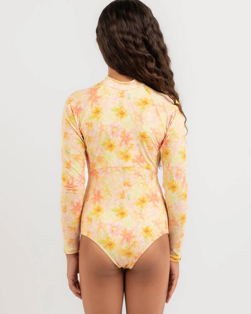 Rip Curl Girls' Summer Rain Long Sleeve Surfsuit 5 Rip Curl Girls' Summer Rain Long Sleeve Surfsuit - Image 3