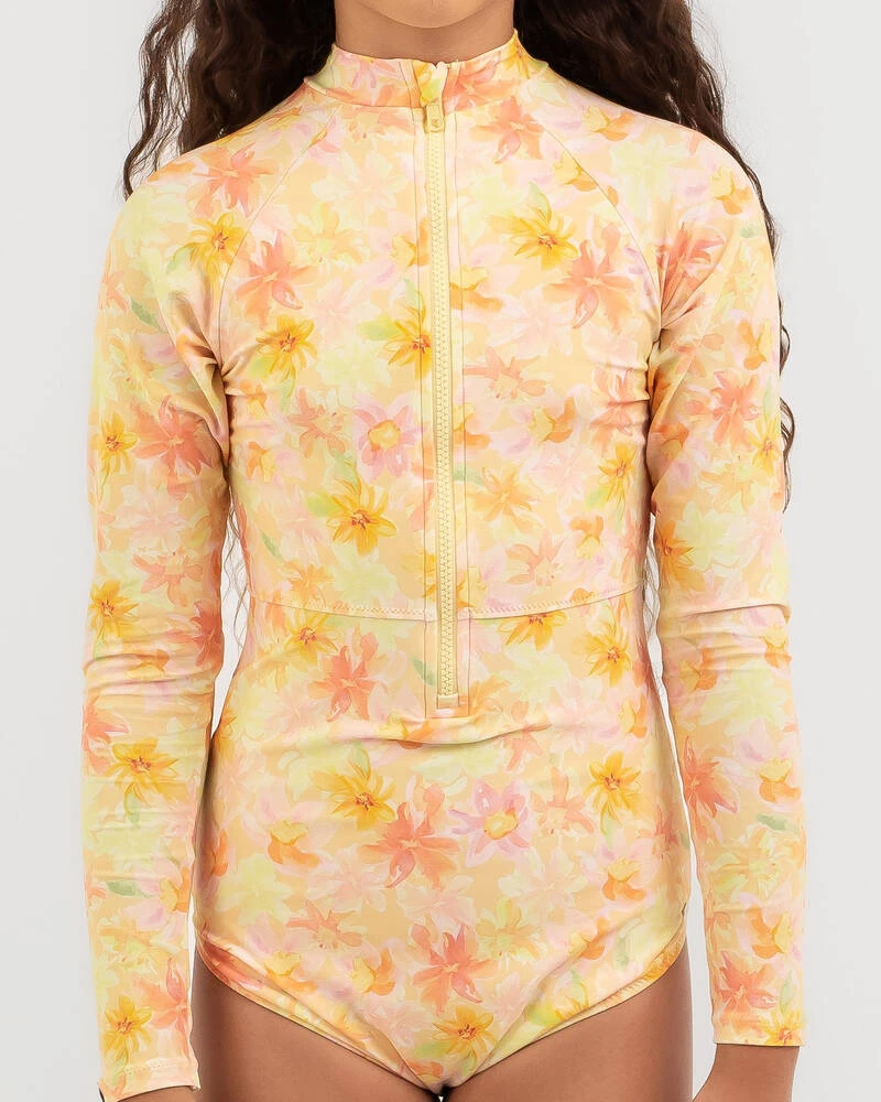 Rip Curl Girls' Summer Rain Long Sleeve Surfsuit 6 Rip Curl Girls' Summer Rain Long Sleeve Surfsuit - Image 4