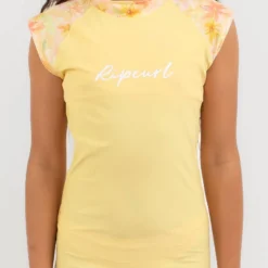 Rip Curl Girls' Summer Rain Rash Vest Set -Cheap Kiddo Cloth Store 20354775 01 RT XL