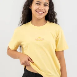 Rip Curl Girls' Summer Rain Crop T-Shirt