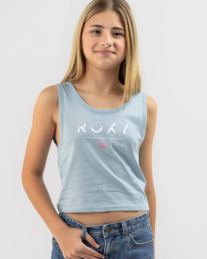 Roxy Girls' Happier Than Ever Tank Top 3 Roxy Girls' Happier Than Ever Tank Top