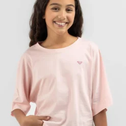 Roxy Girls' Unknown Song T-Shirt -Cheap Kiddo Cloth Store 20358034 01 LT XL